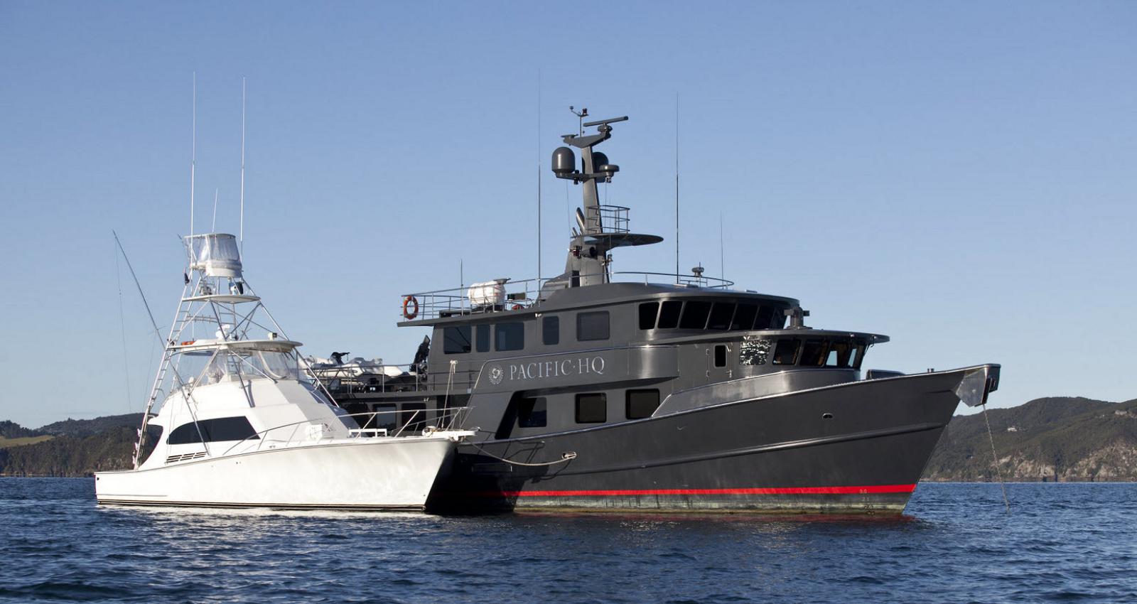 photo of Pacific HQ Is The Ultimate Mother-Ship Yacht For Adventure